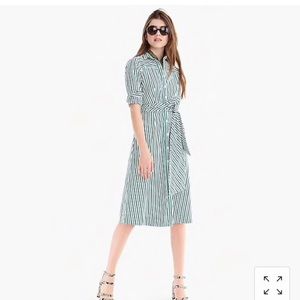 J Crew MIDI Shirtdress - Summer Chic ☀️